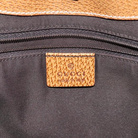 GUCCI GG Canvas Tote Bag Beige Silver - Picture 14 of 16